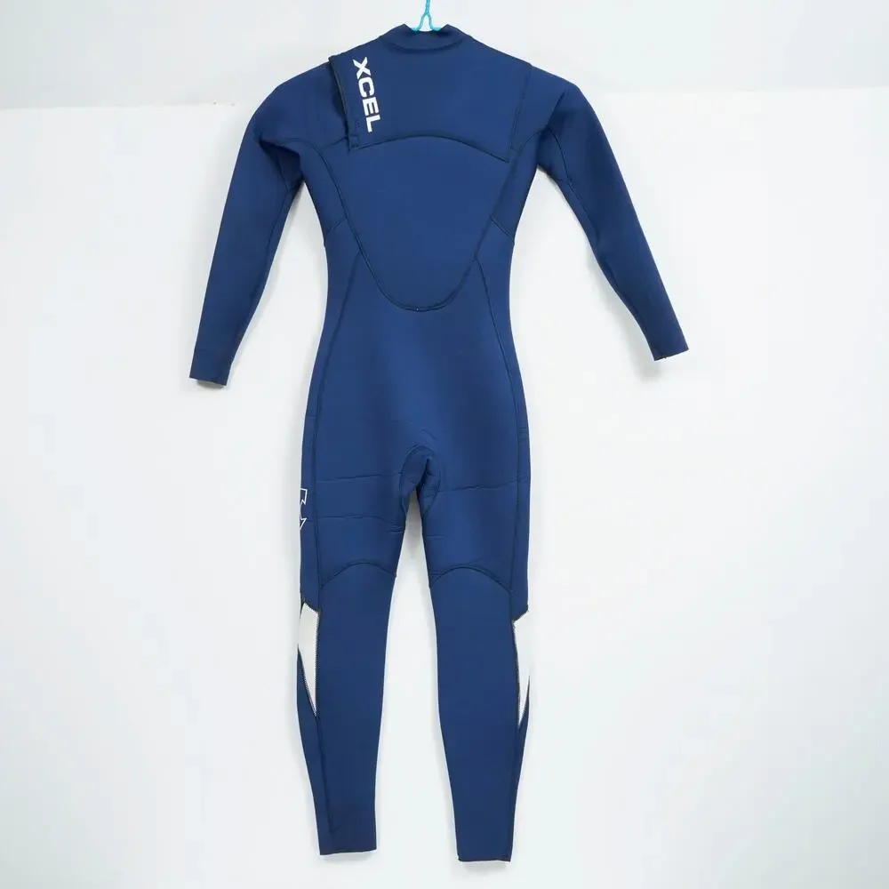 Xcel Youth Comp 3/2mm Full Wetsuit Navy Blue Size 10 Surfing